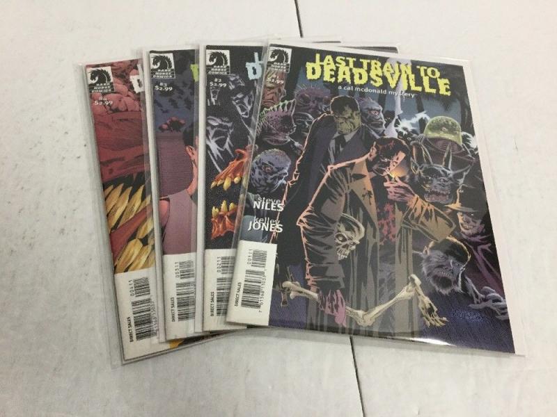 Last Train To Deadsville 1-4 Lot Set Run Vf Very Fine 8.0 Dark Horse IK