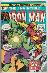 Iron Man #76 (Jul-75) NM- High-Grade Iron Man