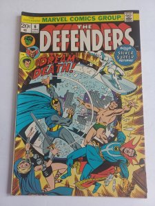 Defenders #6 - Silver Surfer - 1st appearance Cyrus Black - 1973 - VF