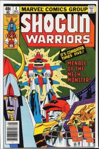 Shogun Warriors #4 (1979) The Shogun Warriors