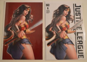 Justice League; Volume 4, Issue #1, KRS Comics Warren Louw Exclusives