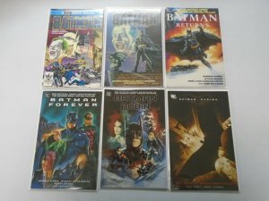 Batman Movie Comic Lot 6 Different Books 8.0 VF