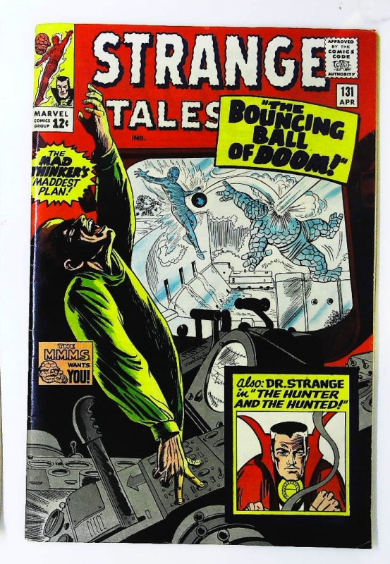 Strange Tales (1951 series) #131, VF- (Actual scan)