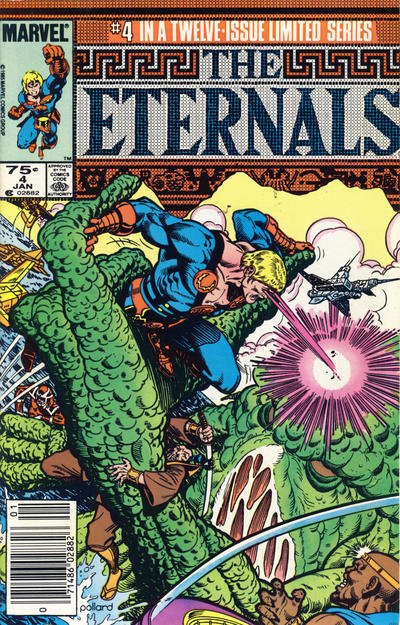 Eternals, The (Ltd. Series) #4 (Newsstand) GD ; Marvel | low grade comic