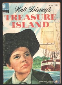 Treasure Island-Four Color Comics #624-1955-Walt Disney-Bobby Driscoll