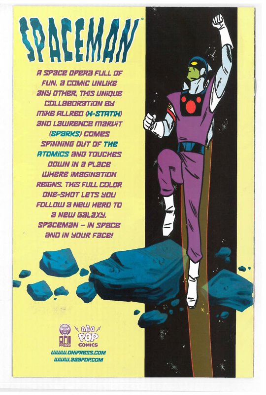 Spaceman (2002) #1 VF+