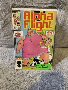 Alpha Flight #22 (1985) 1st App Pink Pearl