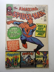 The Amazing Spider-Man #38 (1966) VG- Condition moisture stain