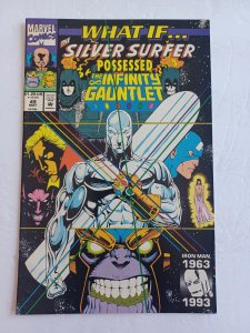 What If...? #49 - Silver Surfer Infinity Gauntlet - 1993 - VF/NM