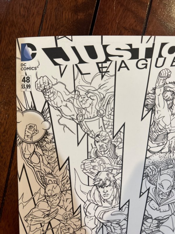 Justice League #48 Variant Cover (2016)