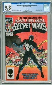 Marvel Super Heroes Secret Wars #8 (1984) CGC 9.8!
