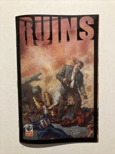 Ruins #1 Warren Ellis Acetate Cover HTF Dystopian Future  Marvel Alterniverse