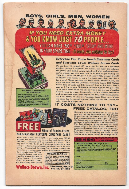 Daredevil #19 (08/1966) Marvel Comics Lee / Romita Sr Silver Age Low Grade