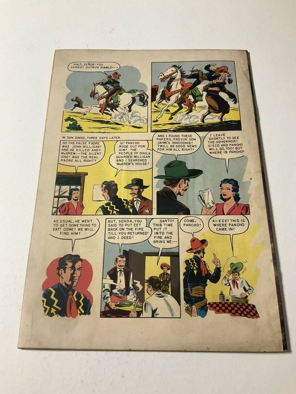 Cisco Kid 15 Vf Very Fine 8.0 Dell Comics