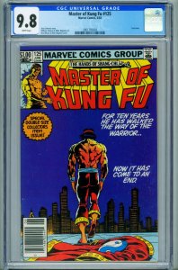 Master of Kung Fu #125  1975 - Marvel -CGC 9.8 - Comic Book-3961793004