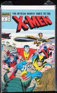 The Official Marvel Index to the X-Men #4 (1987) X-Men