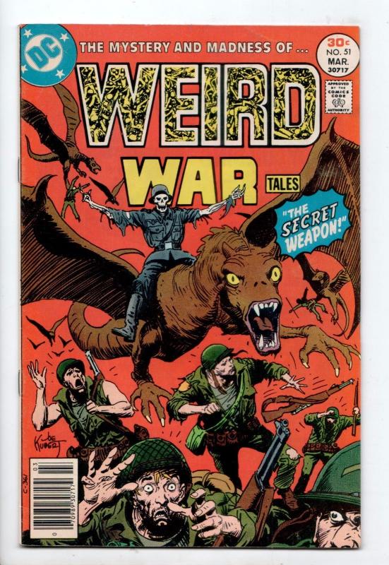 Weird War Tales #51 - Joe Kubert (DC, 1977) - VF-