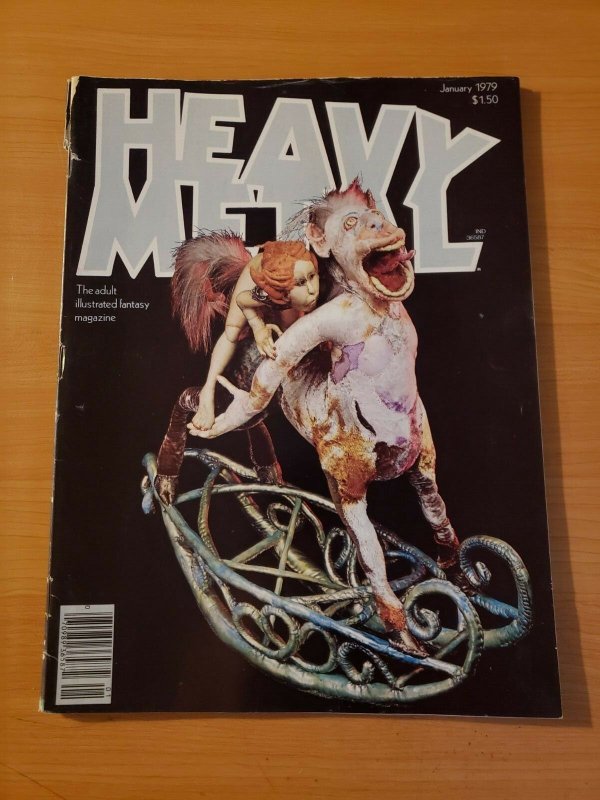 Heavy Metal Vol. 2 #9 ~ VERY GOOD VG ~ January 1979 illustrated Magazine