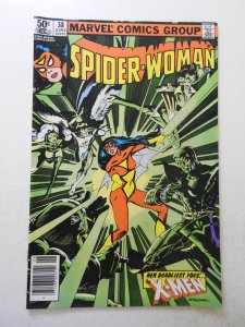 Spider-Woman #38 (1981) VG+ Condition stain bc