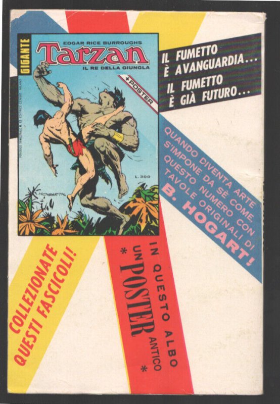 Tarzan Il Re Della Giungla #71 1973-Italian edition-Size is about 6 x 8 3/4-C...