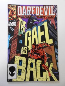 Daredevil #216 (1985) FN+ Condition!