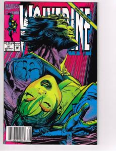 Wolverine # 57 Marvel Comic Book X-Men Sabretooth Cyclops Professor X Cable S11