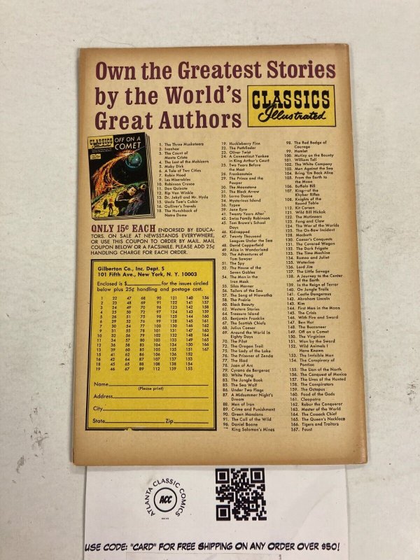 classics illustrated #81 VG-FN Comic Books 2 PB2