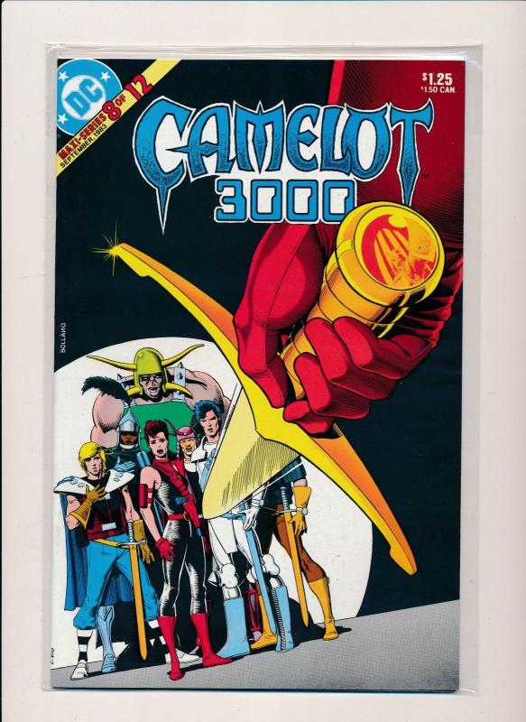 Complete Series!! DC CAMELOT 3000 Maxi-Series #1-12 VERY FINE (PF59) 