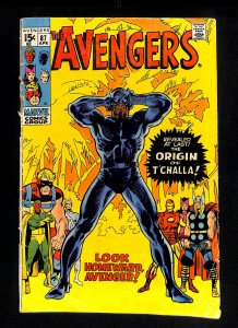 Avengers #87 Origin Black Panther!