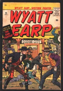 Wyatt Earp #25 1959- Marvel-Jack Kirby cover.-Stan Lee & Dick Ayers-Gunsmoke ...