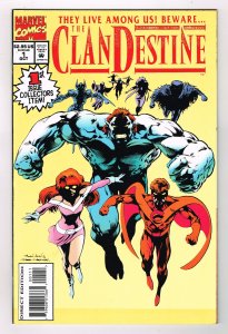 ClanDestine #1 (1994) Foil Cover First Appearance of Albert Destine Adam Destine