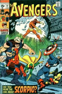 Avengers, The #72 FN ; Marvel | 1st Zodiac