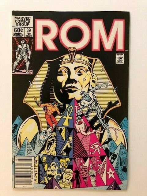 MARVEL ROM Spaceknight #39 DEATHRISE! Newstand Variant FINE/VERY FINE (A75)