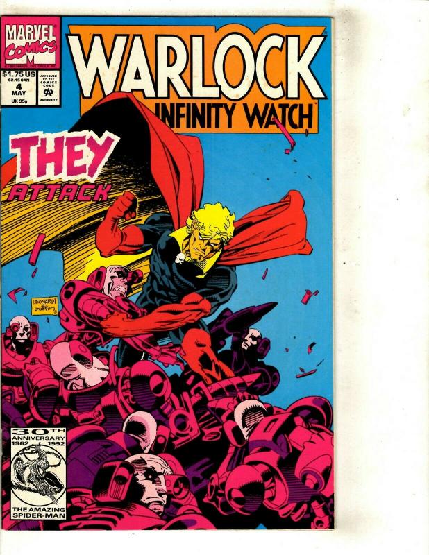 Lot of 8 Marvel Comics Warlock 4 Thing 30 What The 4 3 2 1 Meltdown  2 1 DS2