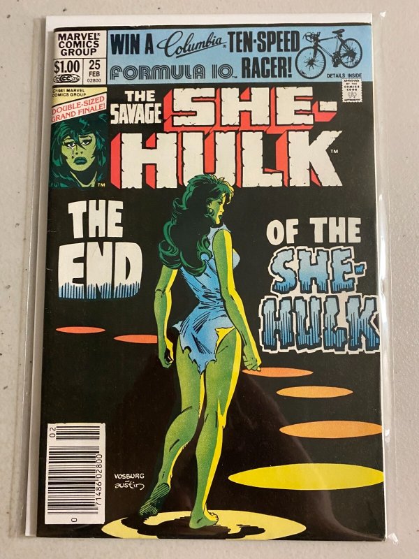 Savage She-Hulk #25 final issue, double-sized 6.0 (1982)