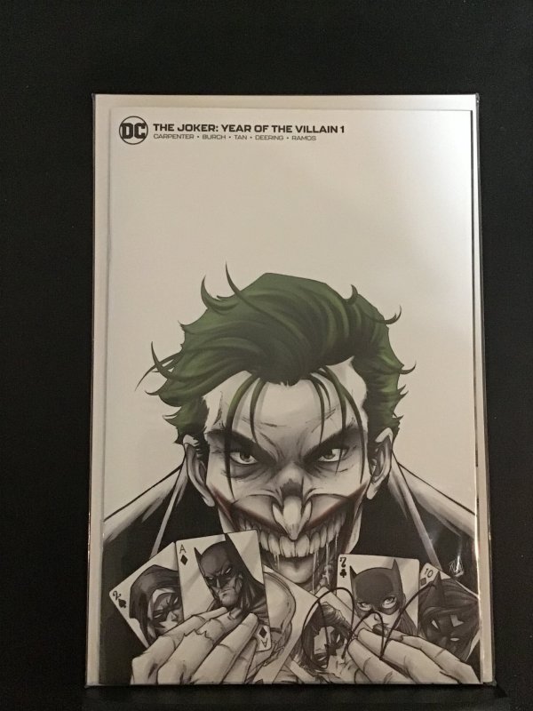 The Joker #1 Signed By Ryan Kincaid limited to 1500 with COA