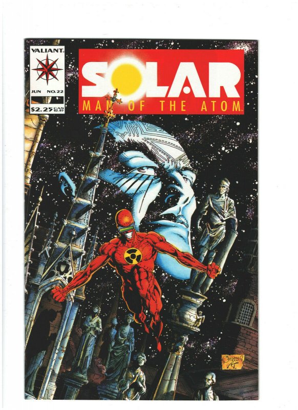 Solar, Man of the Atom #22 NM- 9.2 Valiant Comics 1993 Joe Quesada Cover