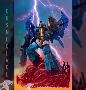 TRANSFORMERS #8 VON RANDAL THUNDERCRACKER VIRGIN VARIANT LE 300 PREORDER 5/8 ☪