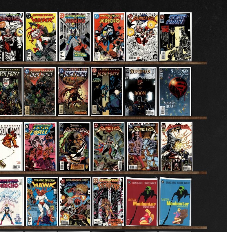 Huge Lot 140+ Comics with Darkstars, Iron Man, Thor & More!