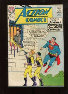 ACTION COMICS #315 (7.0) THE JUVENILE DELINQUENTS FROM ALPHA CENTAURI!