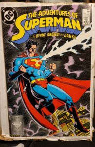 Adventures of Superman #440 Direct Edition (1988) b4