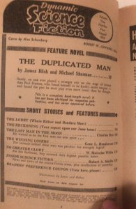 Dynamic science fiction August 1953 Blish story,C all my Pulps!