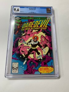 Daredevil 169 Cgc 9.6 White Pages Marvel Frank Miller 2060493005