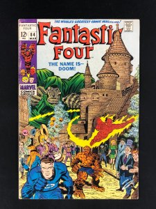 Fantastic Four #84 (1969) FN Doctor Doom Cover and Appearance!