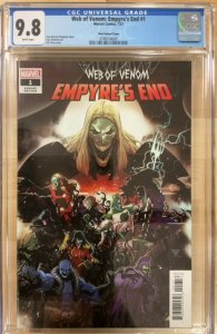 Web of Venom: Empyre's End Silva Cover (2021) CGC 9.8