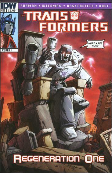 Transformers, The: Regeneration One #81A VF/NM; IDW | save on shipping - details