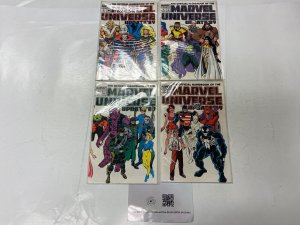 4 Official Handbook Marvel Universe MARVEL comic books #5 6 7 8 18 RC5
