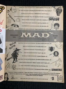 1994 MAD Magazine #329 VG+ 4.5 NYPD Blue / Spy vs Spy