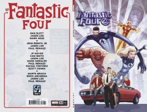 FANTASTIC FOUR #35 1:25 RENAUD VARIANT MARVEL 2021 EB178