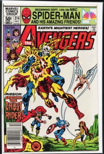 The Avengers #214 (1981) The Avengers